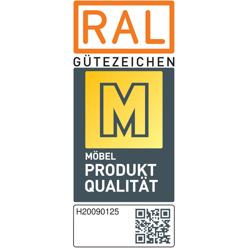 Thumbnail - Carryhome Kommode, Dunkelgrau, Metall, 4 Schubladen, 80x81x42 cm, Blauer Engel, Goldenes M, Made in Germany, in verschie...