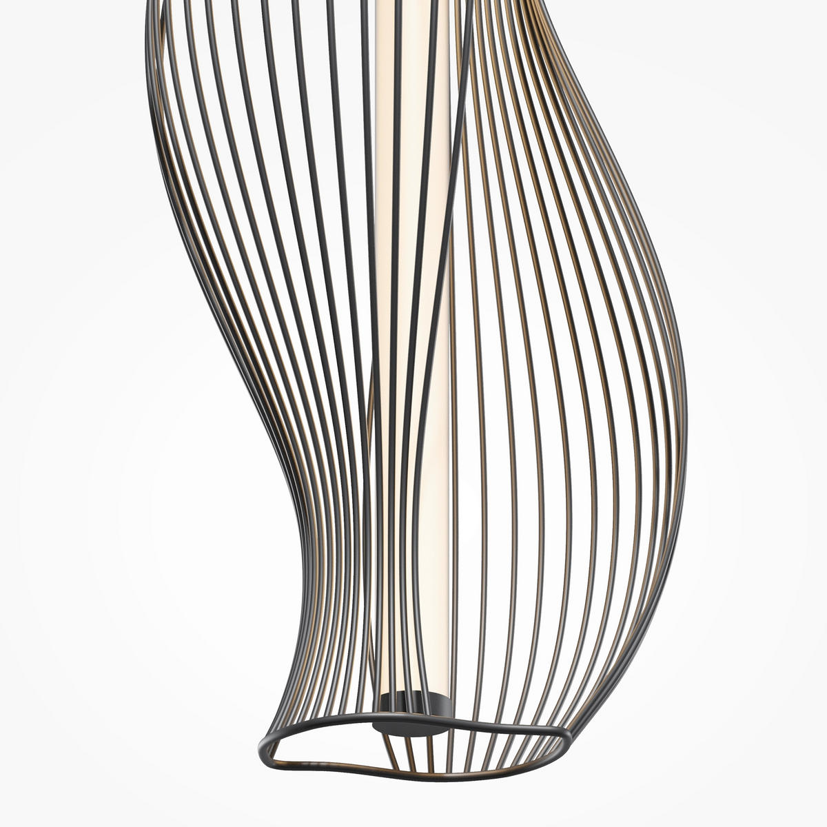 PENDELLEUCHTE Shadows of the past 21/352/17 cm  - Schwarz, Design, Metall (21/352/17cm) - MAYTONI