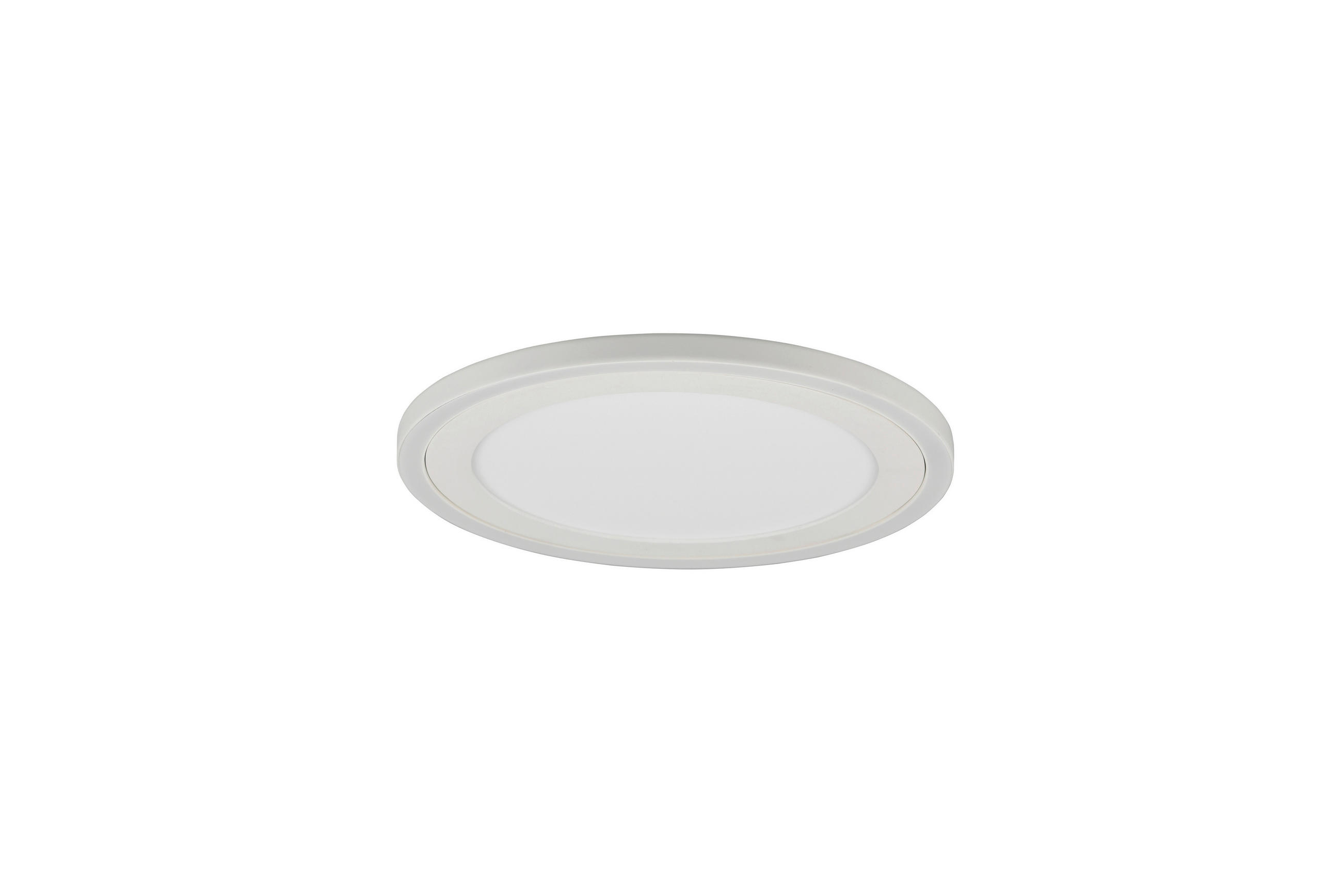 LED-DECKENLEUCHTE  34/4 cm    - Weiss, Basics, Kunststoff (34/4cm)