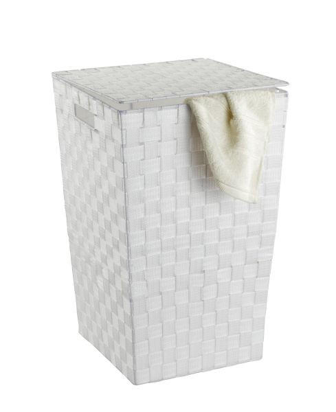 WÄSCHETONNE - Weiß, Basics, Kunststoff (33/53/33cm) - Wenko