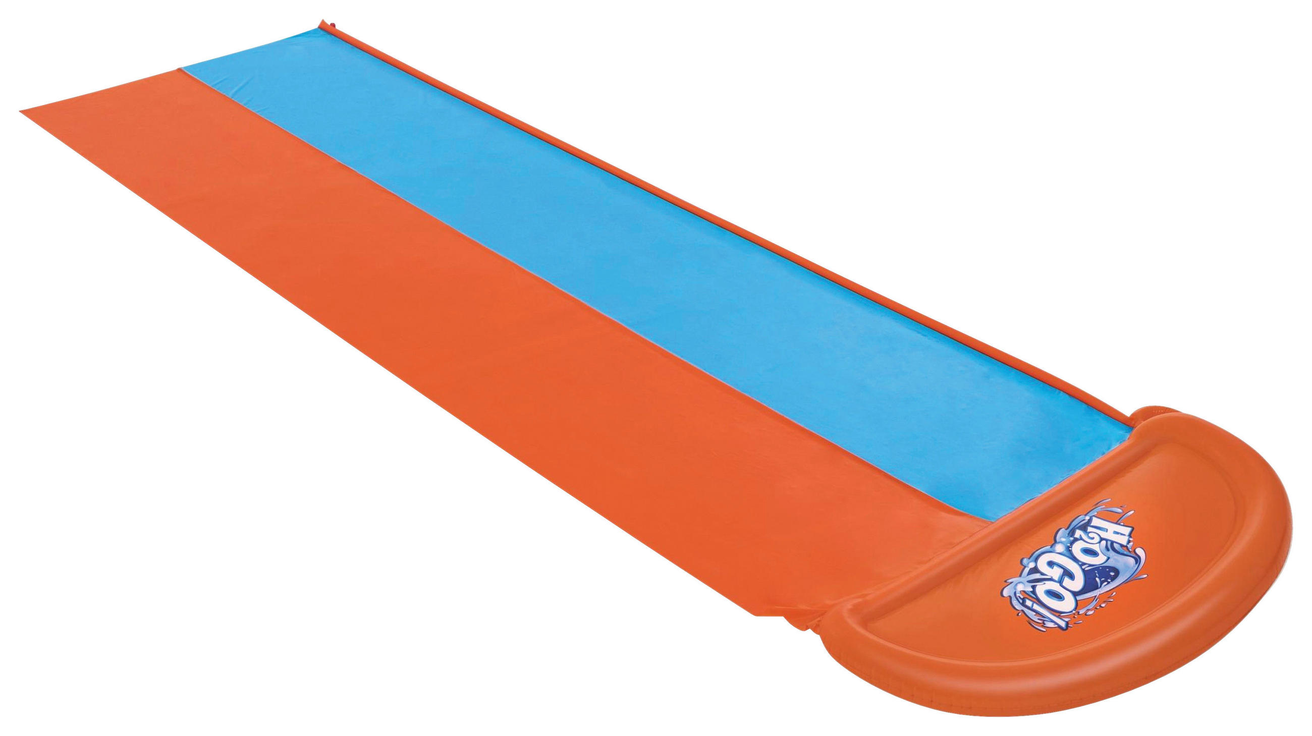 WASSERRUTSCHE DOUBLE 52328 Orange, Blau  - Blau/Orange, KONVENTIONELL, Kunststoff (138/488cm) - Bestway