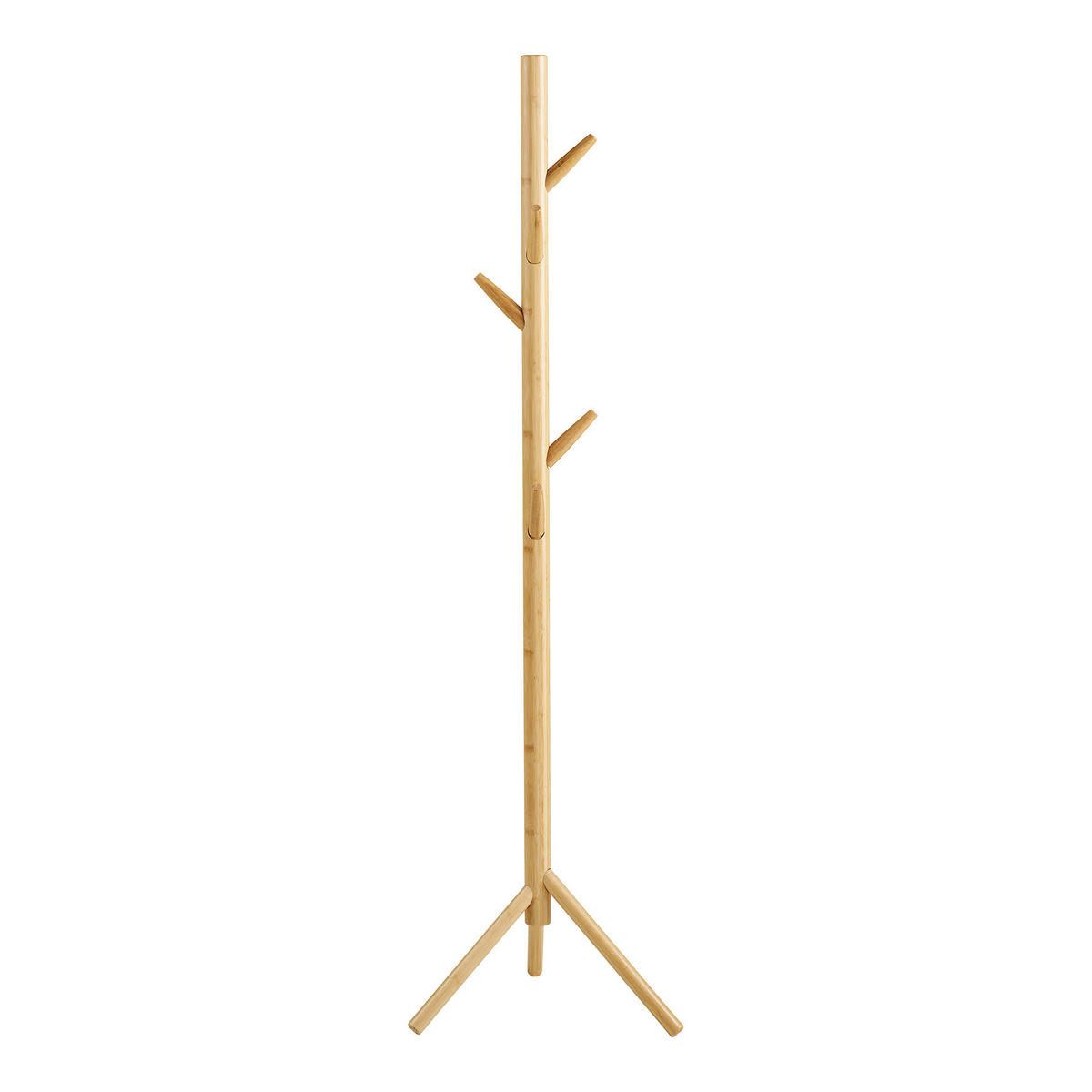 GARDEROBENSTÄNDER in Naturfarben 50/163/50 cm   - Naturfarben, Basics, Holz (50/163/50cm)