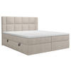 BOXBETT 180/200 cm  in Beige  - Beige/Schwarz, MODERN, Holz/Holzwerkstoff (180/200cm) - Boxxx