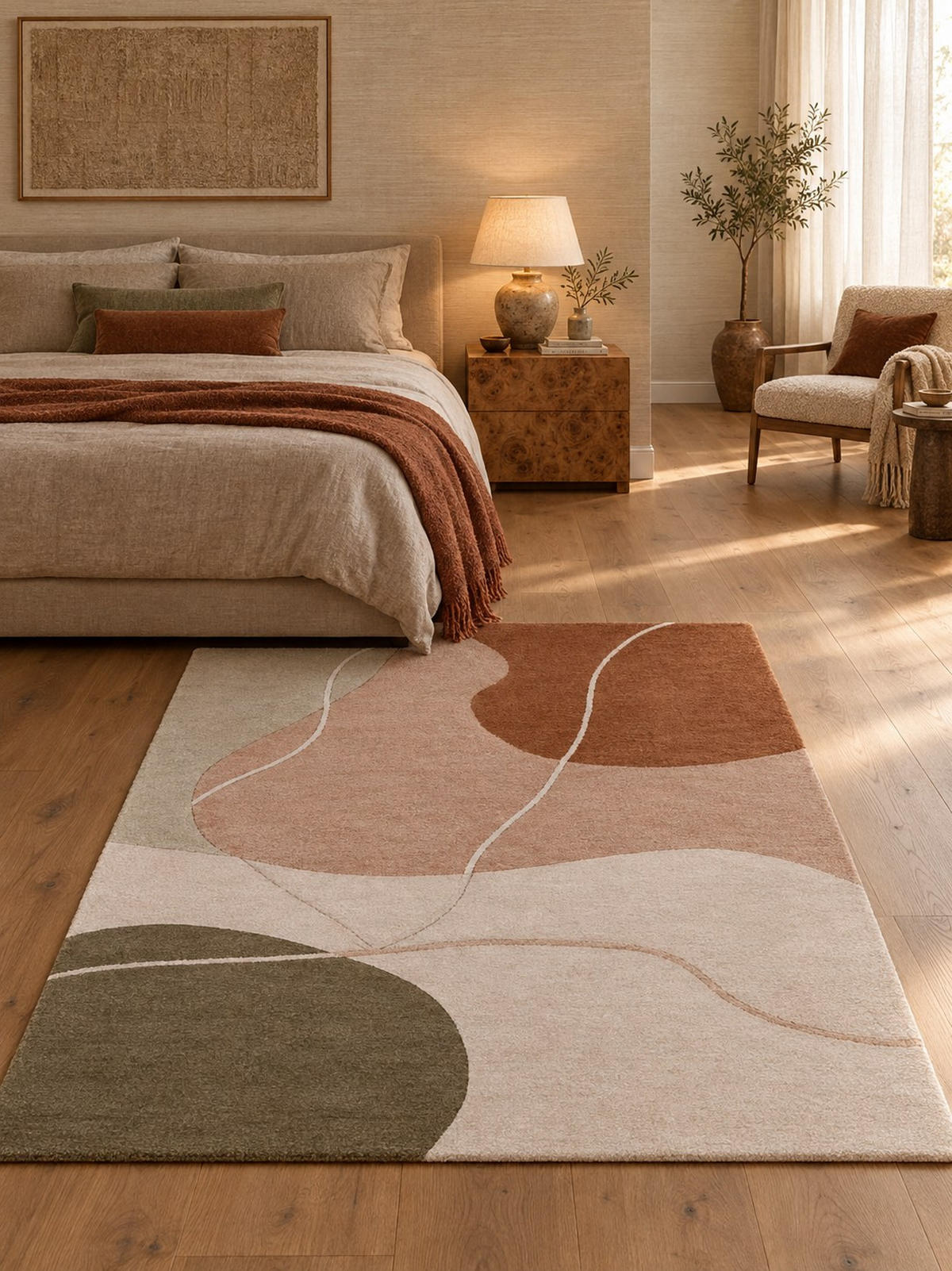 TUFTTEPPICH 120/170 cm Kollektion 1876 Arteo Creme, Rosa rechteckig  - Creme/Rosa, Basics, Textil (120/170cm) - Villeroy & Boch