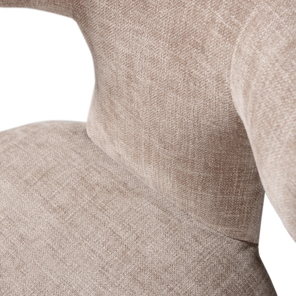 STUHL-SET 2 Stück  in Webstoff  - Sandfarben, MODERN, Textil (52/78/53cm) - Livetastic