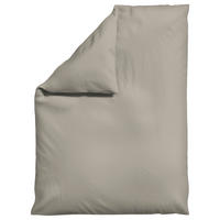 BETTDECKENBEZUG -teilig KNITTED JERSEY Makosatin 155/220 cm  - Taupe, Basics, Textil (155/220cm) - Schlafgut