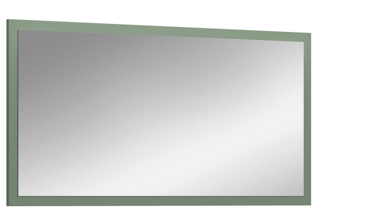 SPIEGEL 106/55/2 cm    in rechteckig  - Graugrün, Design, Glas/Holzwerkstoff (106/55/2cm) - MID.YOU