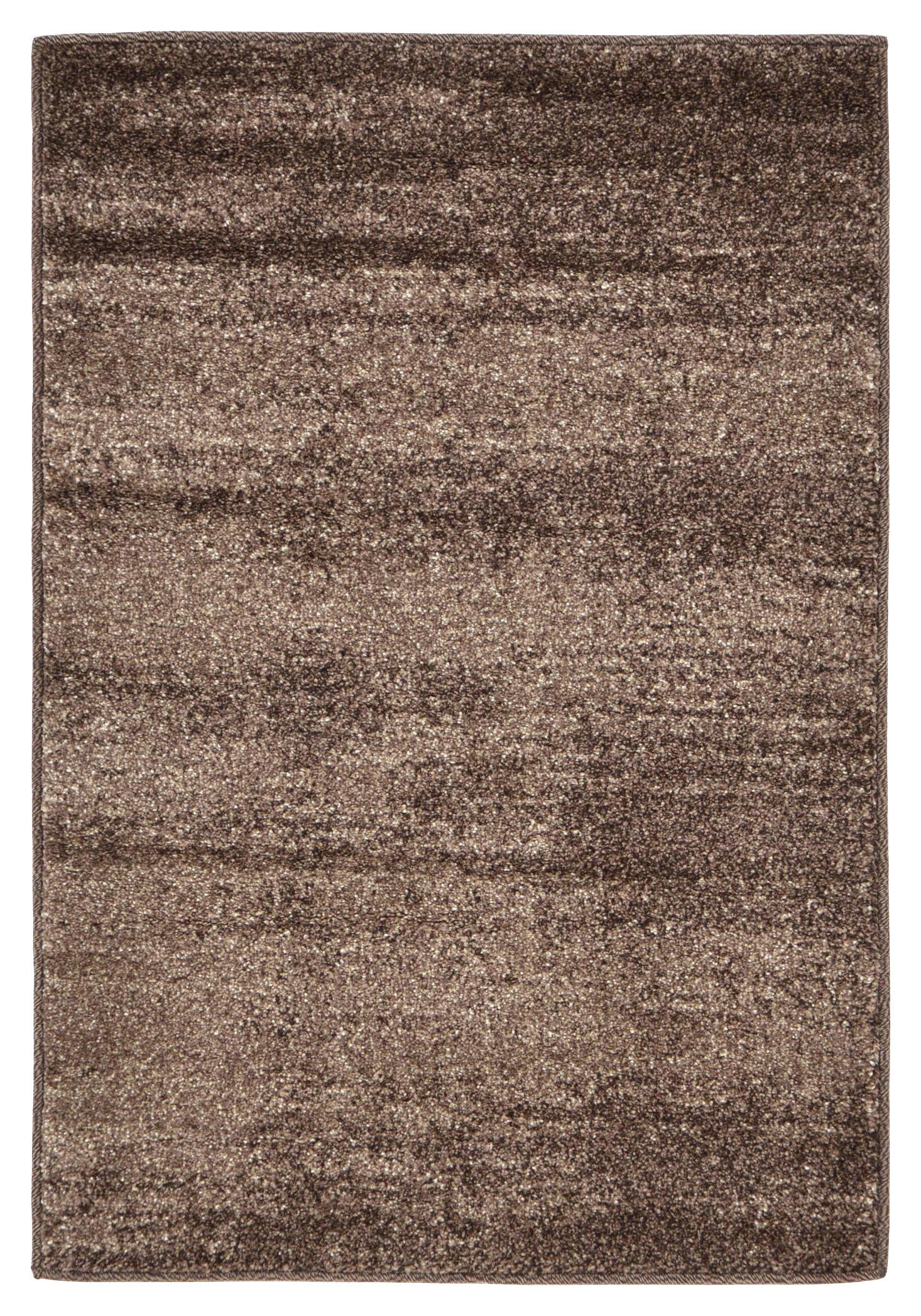 WEBTEPPICH  90/65 cm  Braun   - Braun, Basics, Textil (90/65cm)