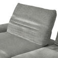 ECKSOFA  in Bouclé Grau  170-195/280 cm  - Schwarz/Grau, Design, Textil/Metall (170-195/280cm) - Dieter Knoll