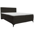 BOXBETT 140/200 cm  in Mokka  - Schwarz/Mokka, Design, Holz/Holzwerkstoff (140/200cm) - Xora
