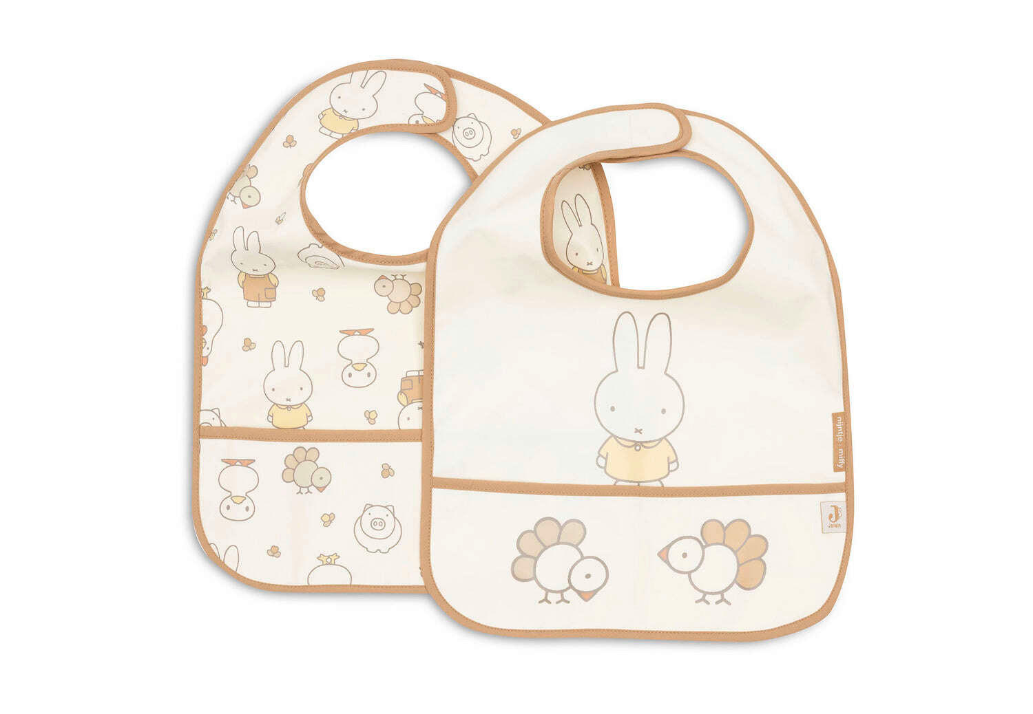 PODBRADNIK  Miffy  - višebojno, Basics, tekstil (29/40/1cm) - JOLLEIN