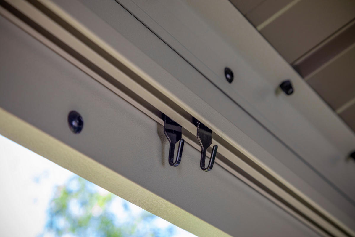 PAVILLON 483/307/363 cm Aluminium  - Champagner, Basics, Metall (483/307/363cm)