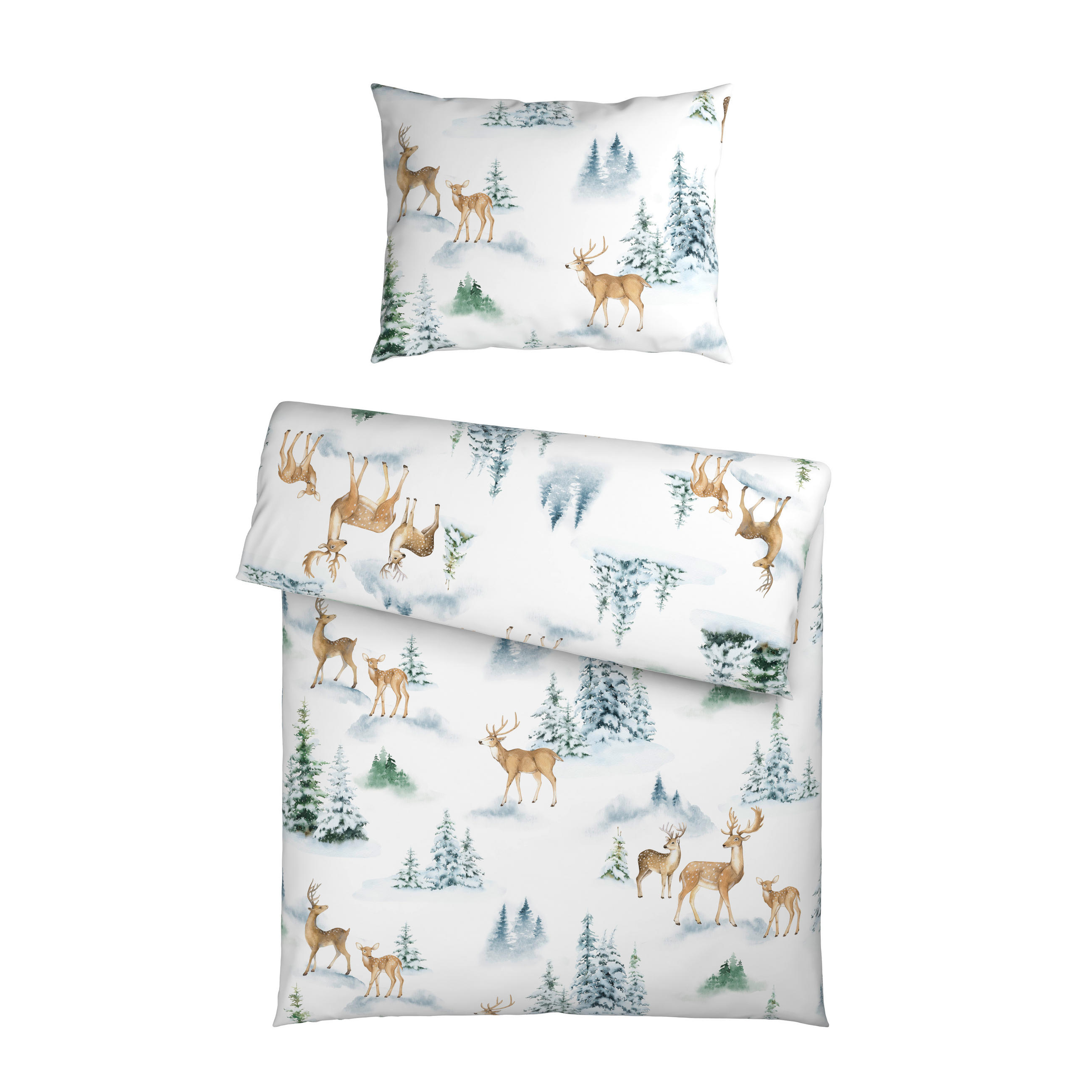 BETTWÄSCHESET 2-teilig Flanell 160/210 cm  - Multicolor, Konventionell, Textil (160/210cm) - Esposa