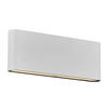 AUßENWANDLEUCHTE 26/3,3/9 cm   - Weiß, Design, Metall (26/3,3/9cm) - Nordlux