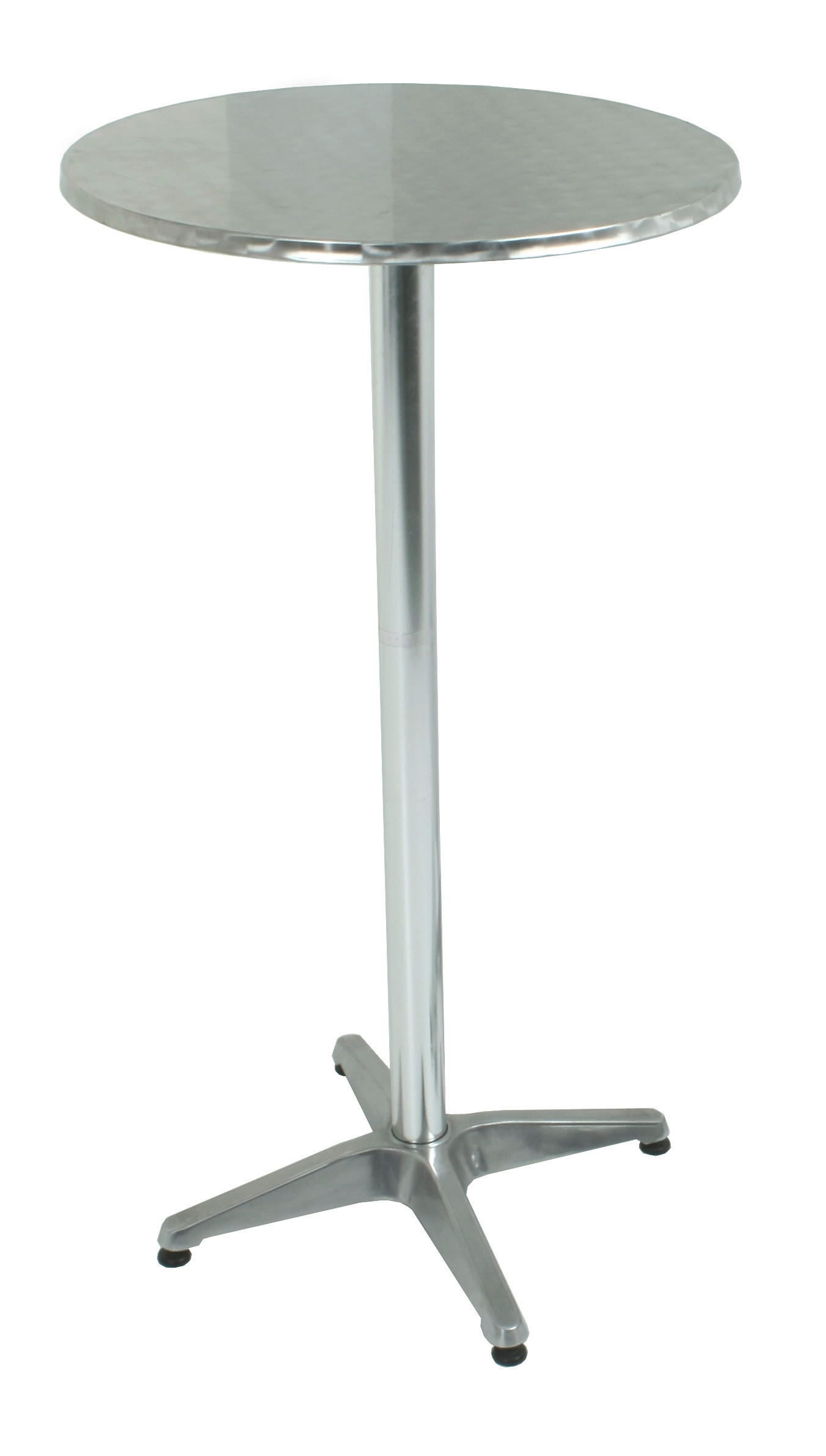 BISTROTISCH in Metall  - Silberfarben, MODERN, Metall (60/110cm) - Gardenson