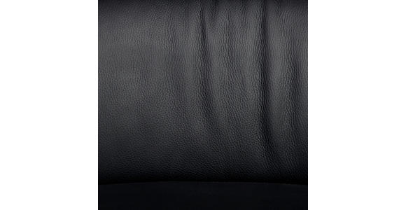 ARMLEHNSTUHL  Lederauswahl, Wippfunktion, Sitzfläche 360° drehbar, automatische Rückholfunktion  Echtleder  Schwarz, Walnussfarben  - Walnussfarben/Schwarz, Design, Leder/Holz (62/92/66cm) - Dieter Knoll