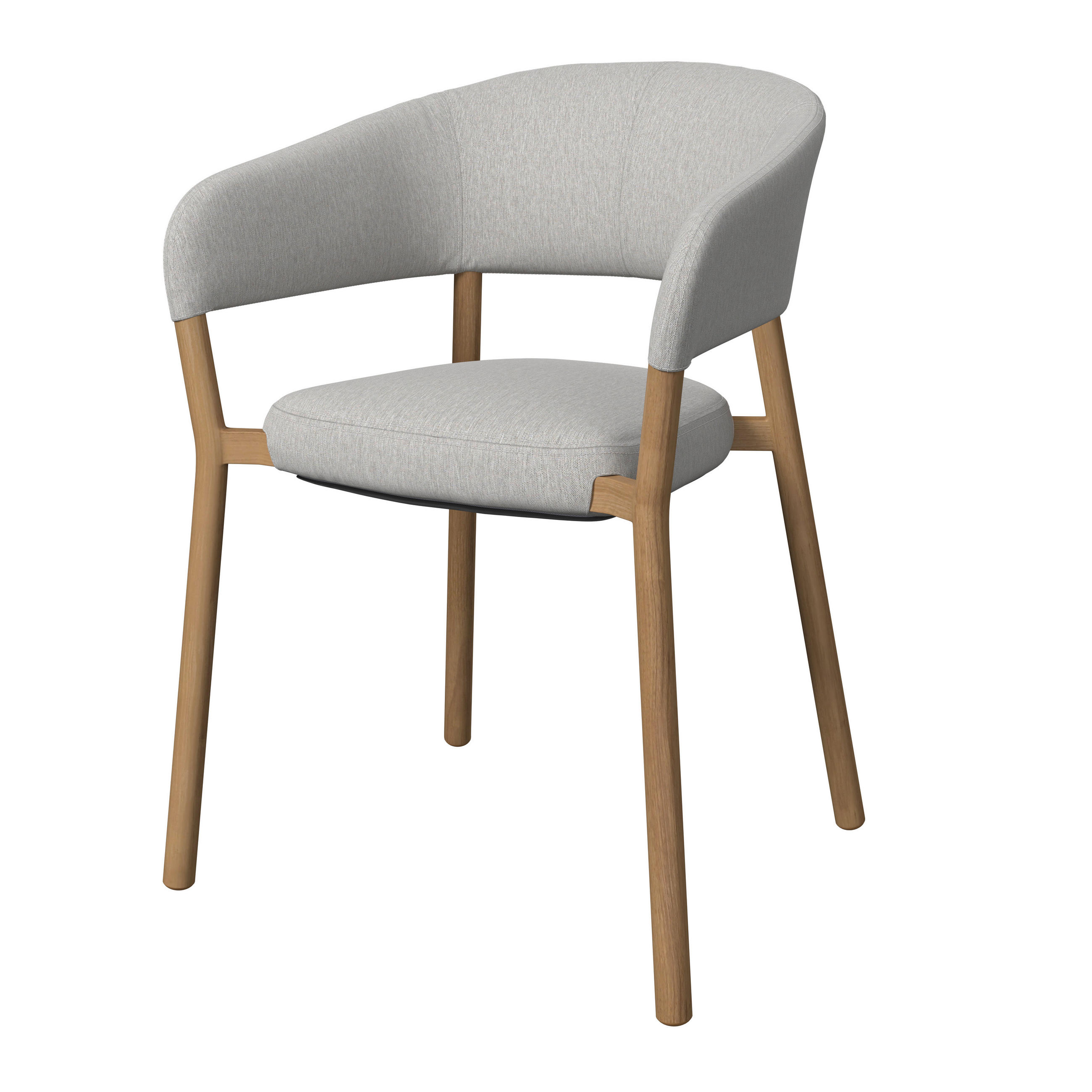 Ambia Garden Gartensessel Gelb, Hellgrau 61x56x78 cm