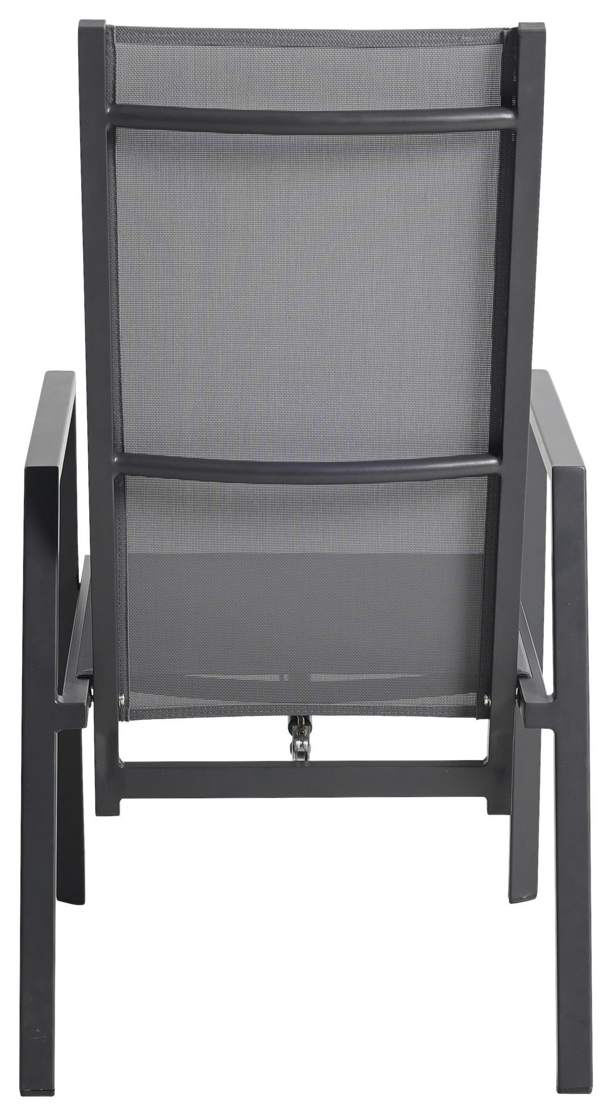 GARTENSESSEL Aluminium Grau  - Grau, Design, Textil/Metall (56,5/105/69,5cm) - Ambia Garden