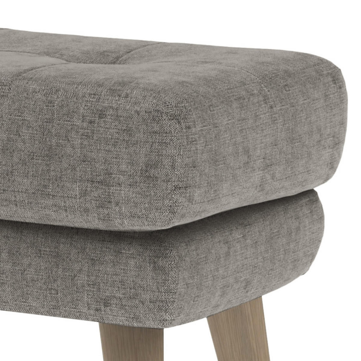 SESSELSET in Webstoff Dunkelgrau  - Eichefarben/Dunkelgrau, KONVENTIONELL, Holz/Textil (91/104/94cm) - Trendmanufaktur