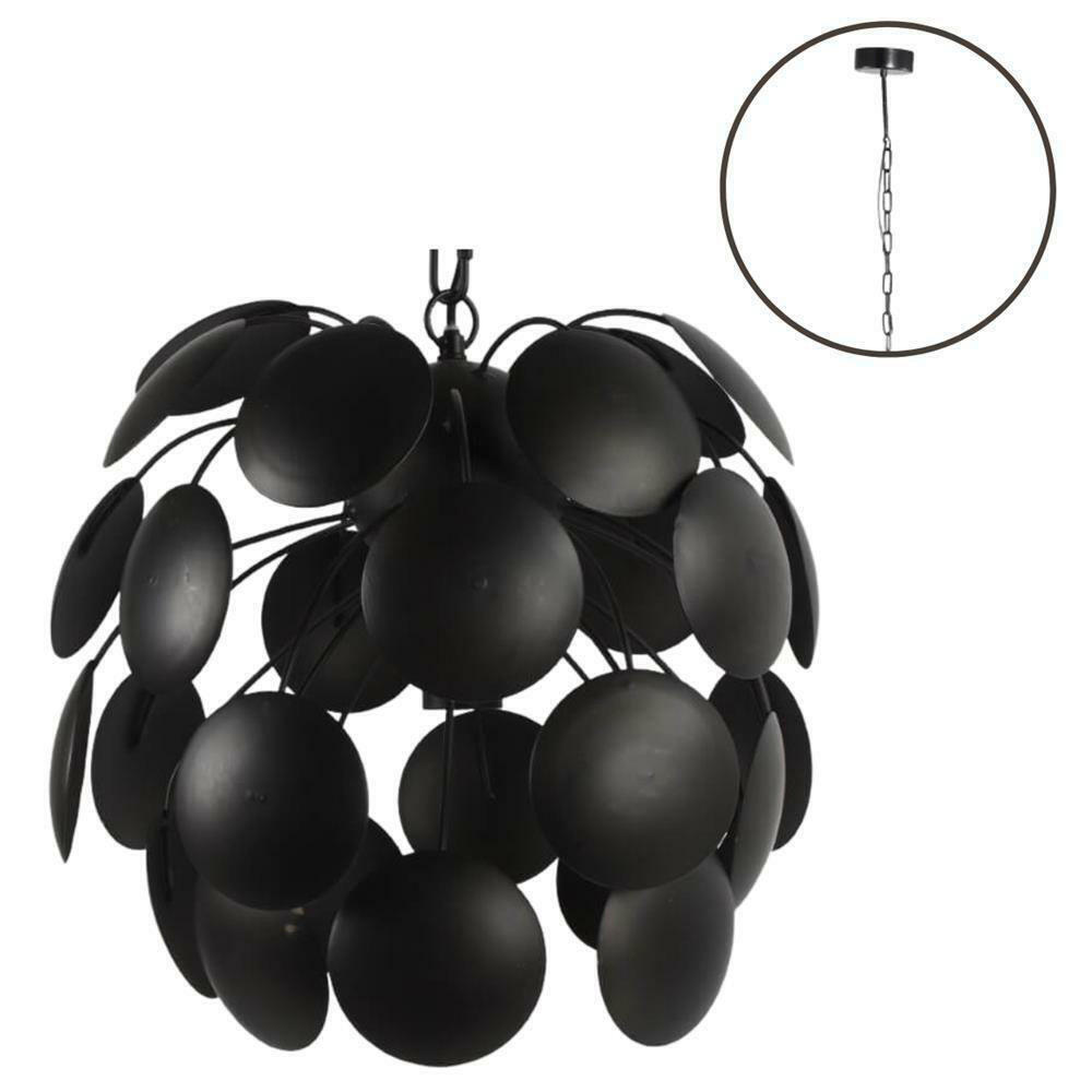 LUSTER Danby  - crna, Basics, metal (50/50/35cm)