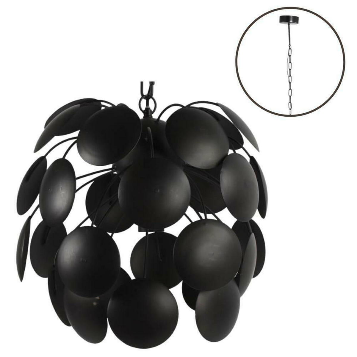 LESTENEC  Danby       50/50/35 cm     E27 - črna, Basics, kovina (50/50/35cm)