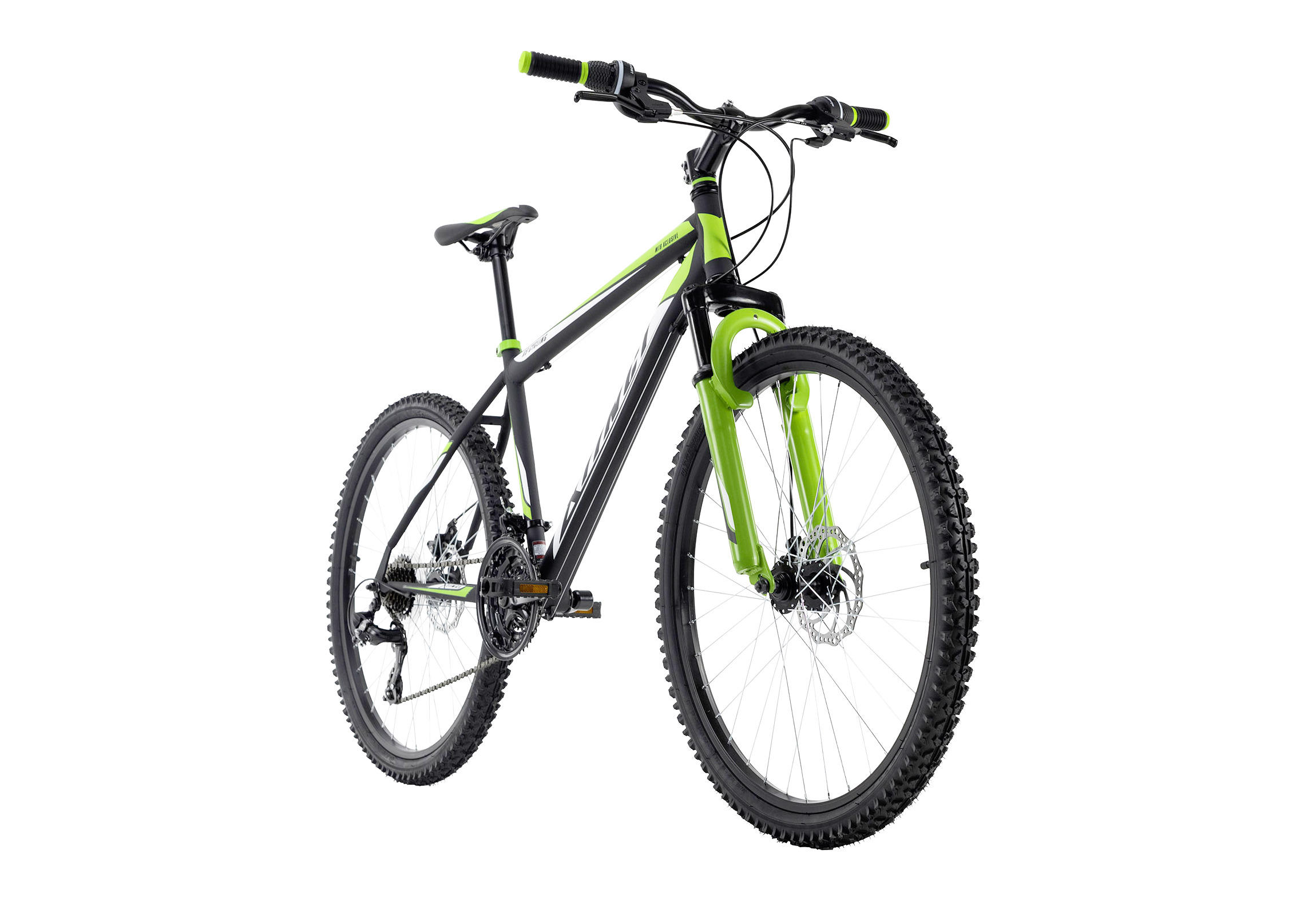 MOUNTAINBIKE 26 Zoll  - Schwarz/Grün, Basics, Metall (180/70/80cm) - Atrigo
