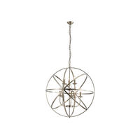 HÄNGELEUCHTE Orbit 86/210 cm   - Messingfarben, Design, Metall (86/210cm) - Searchlight