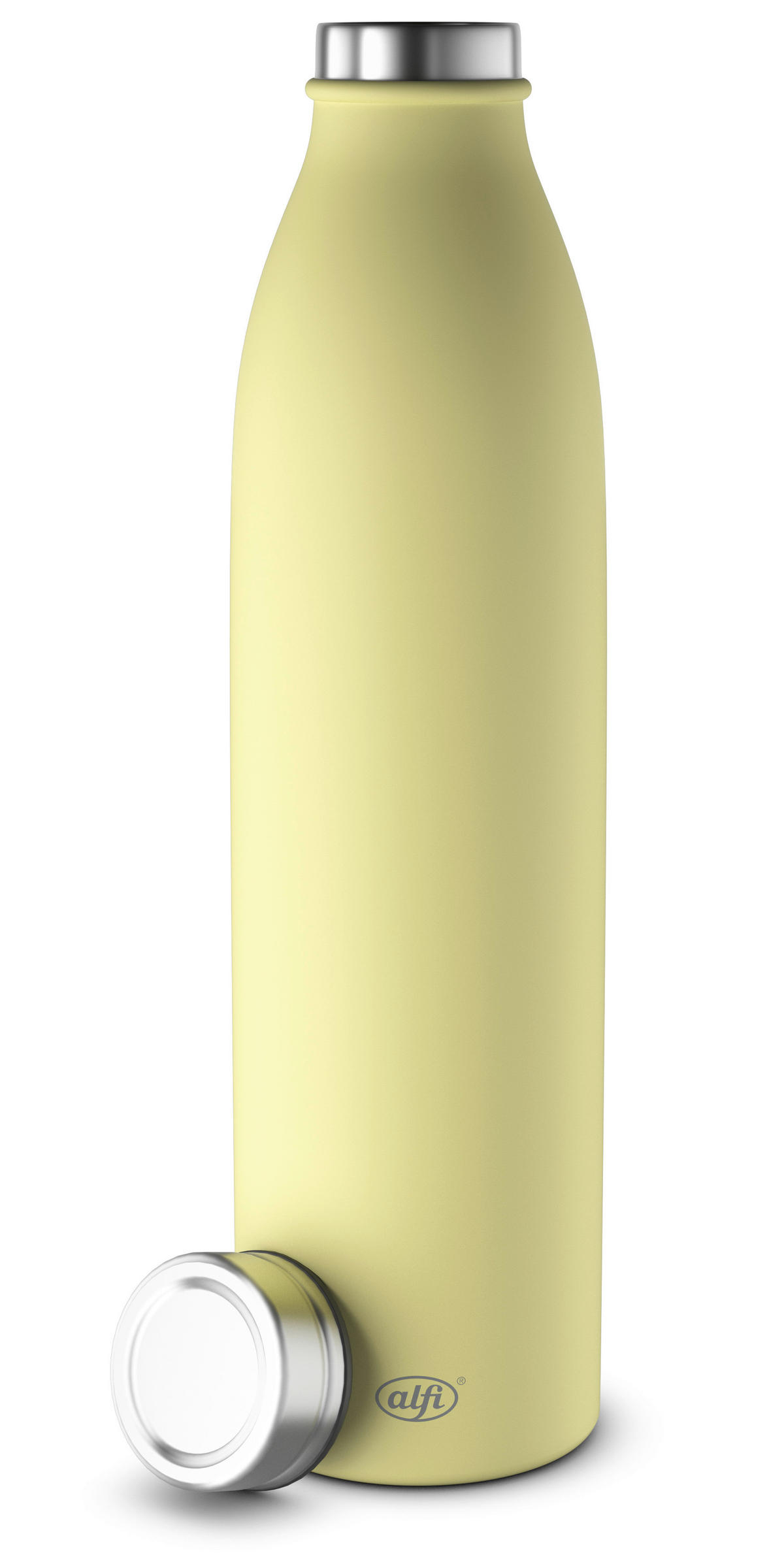 ISOLIERFLASCHE PURE BOTTLE 0,75 L  - Gelb, Basics, Metall (0.75l) - Alfi