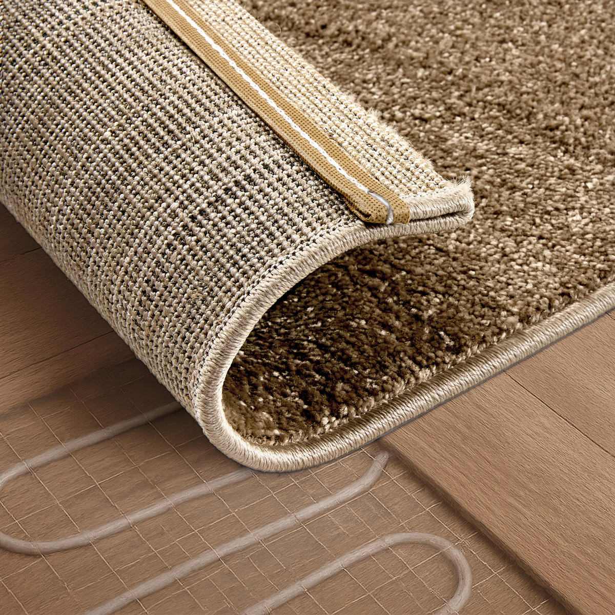 WEBTEPPICH 200/280 cm Sam Beige rechteckig  - Beige, Basics, Kunststoff (200/280cm) - Astra