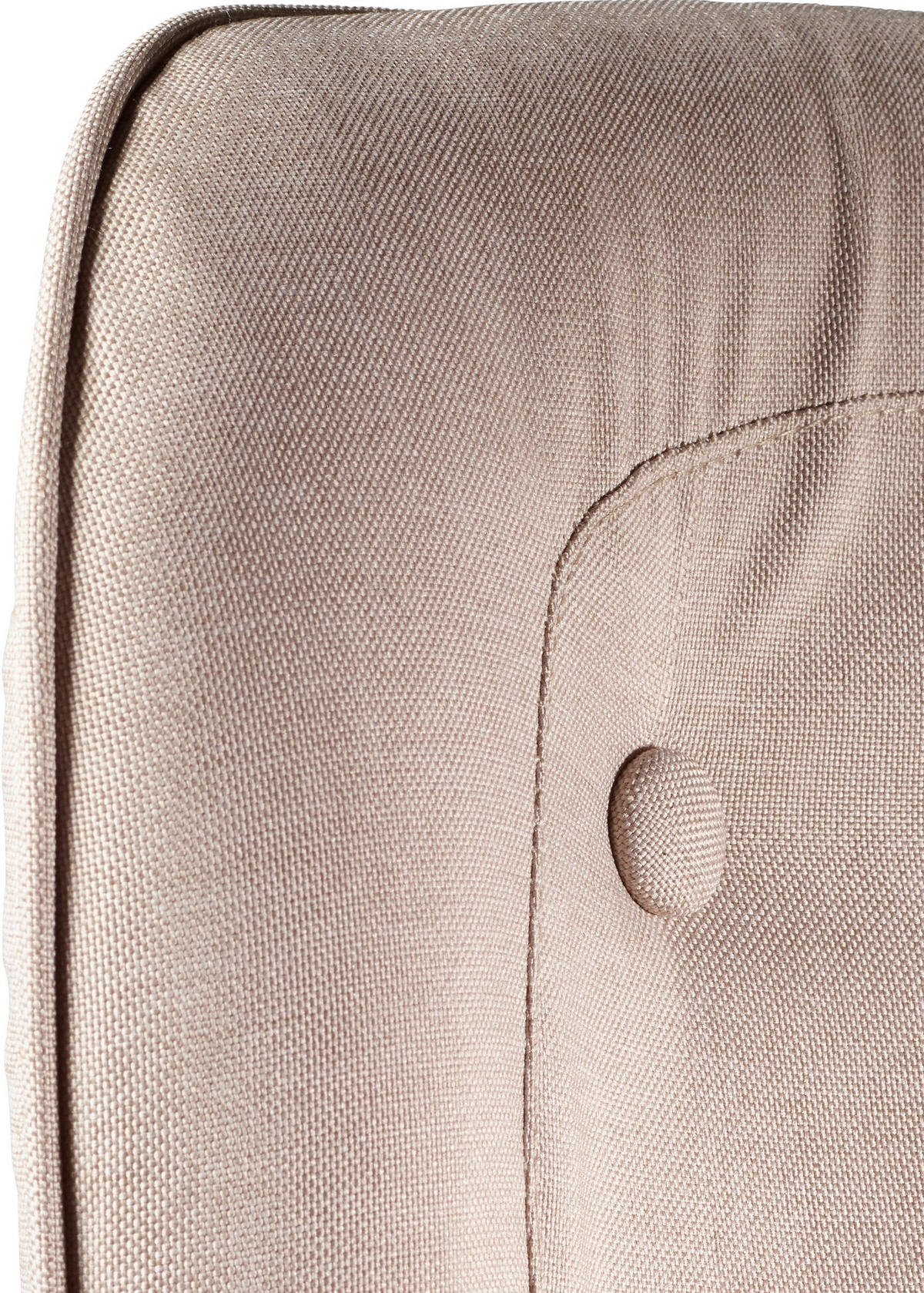 SESSEL in Struktur, gesteppt Creme  - Creme/Naturfarben, Design, Holz/Textil (42/71/42cm) - Echtwerk