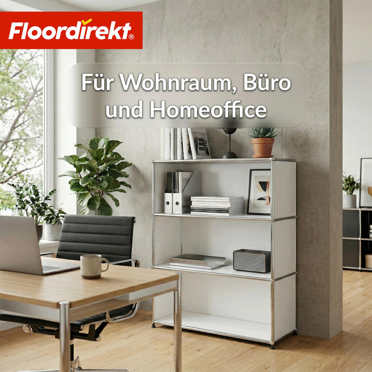 SIDEBOARD Concept Epure MK-101 75/120/40 cm  - Weiß, Basics, Metall (75/120/40cm) - Floordirekt