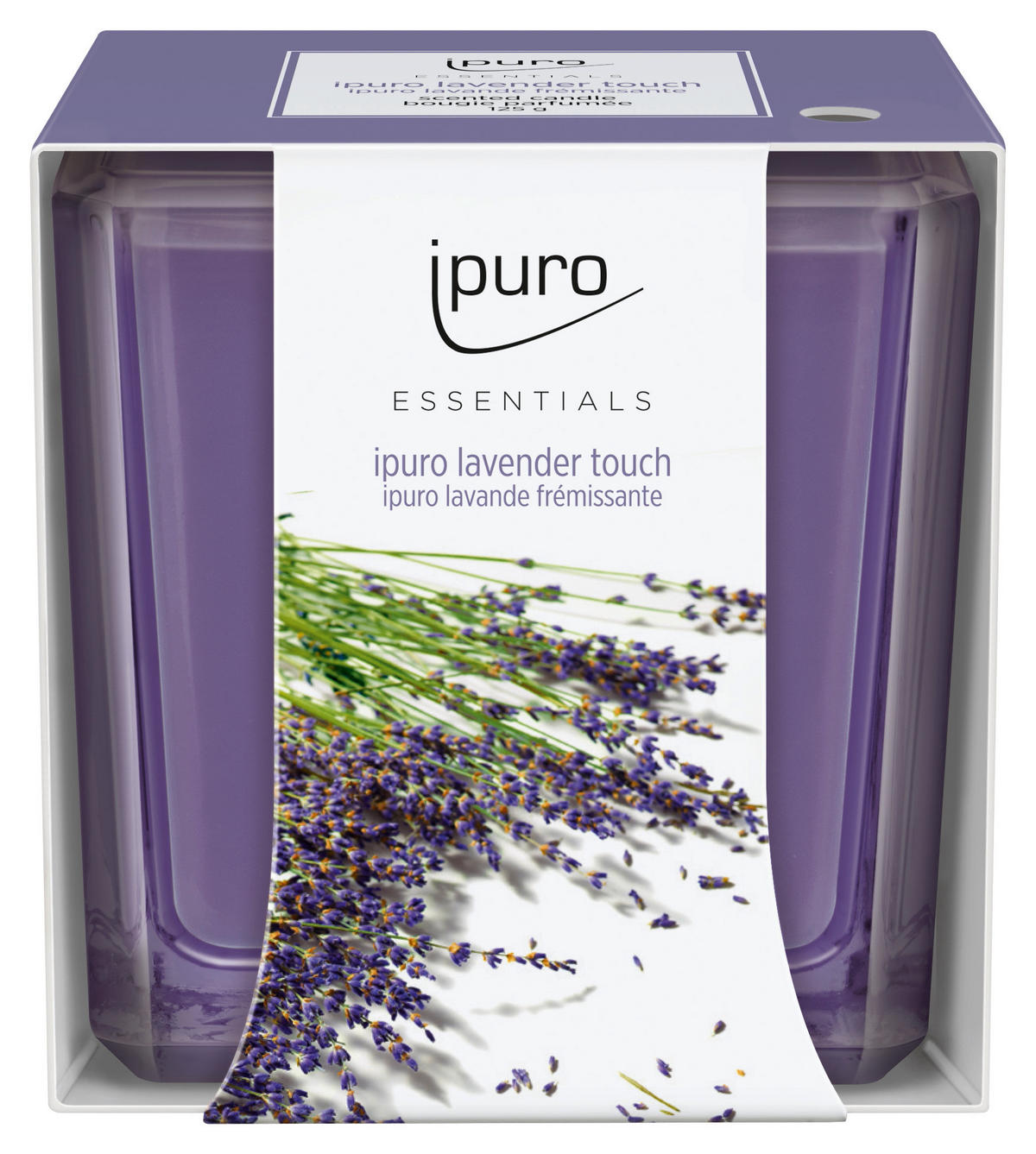 DOFTLJUS lavendel, citrus  - lila, Basics, glas (6,9/6,9/6,9cm) - Ipuro