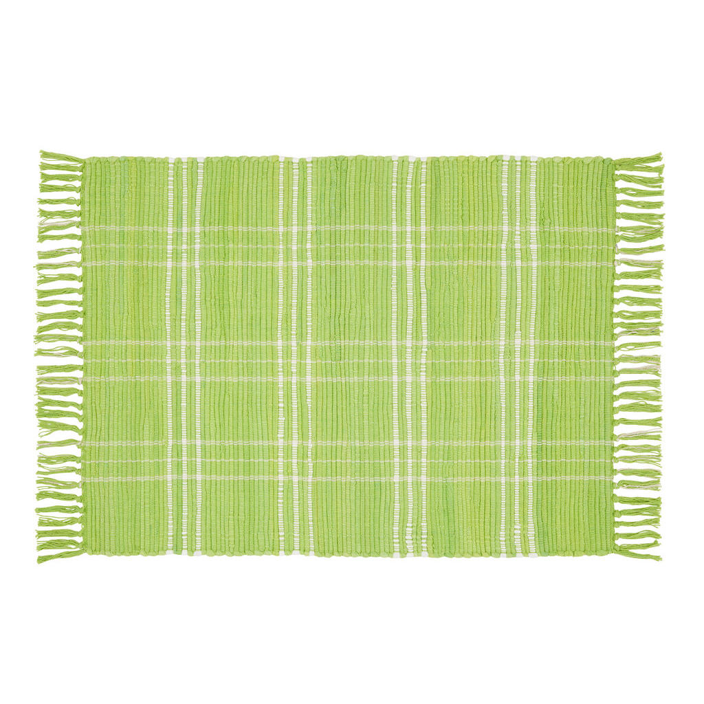 Boxxx RUČNĚ TKANÝ KOBEREC, 60/90 cm, zelená - zelená - textil