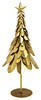 DEKOBAUM  - Goldfarben, Trend, Metall (22/50/22cm) - X-Mas