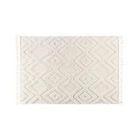 FLACHWEBETEPPICH 160/230 cm Weiß  - Weiß, LIFESTYLE, Textil (160/230cm) - P & B