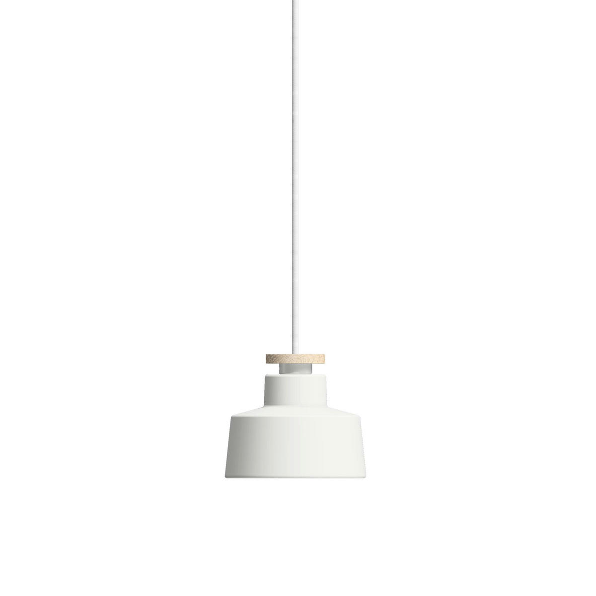 HÄNGLAMPA Street 15/14 cm  - vit, Basics, metall/trä (15/14cm) - Belid