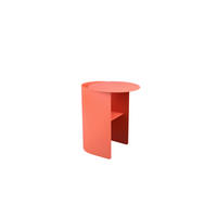 BEISTELLTISCH 45/38/51 cm Aprikose rund  - Aprikose, Basics, Metall (45/38/51cm) - Milino