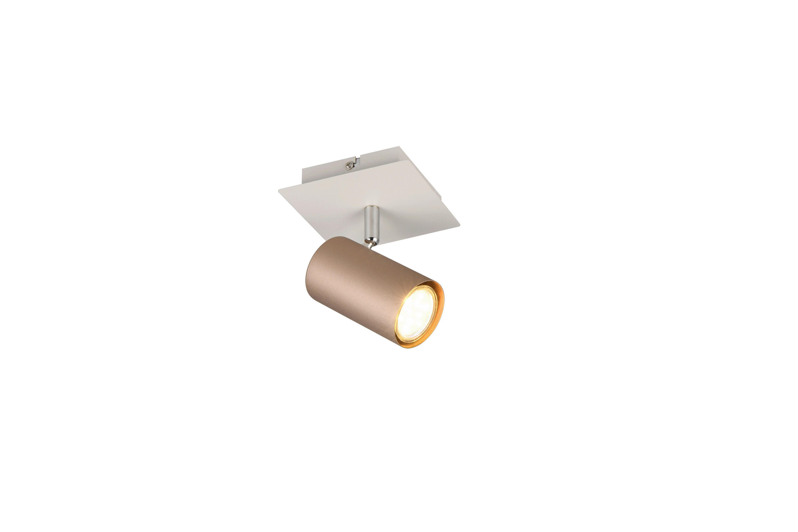 STRAHLER - Braun/Grau, Konventionell, Metall (12/12/15cm) - Trio Leuchten
