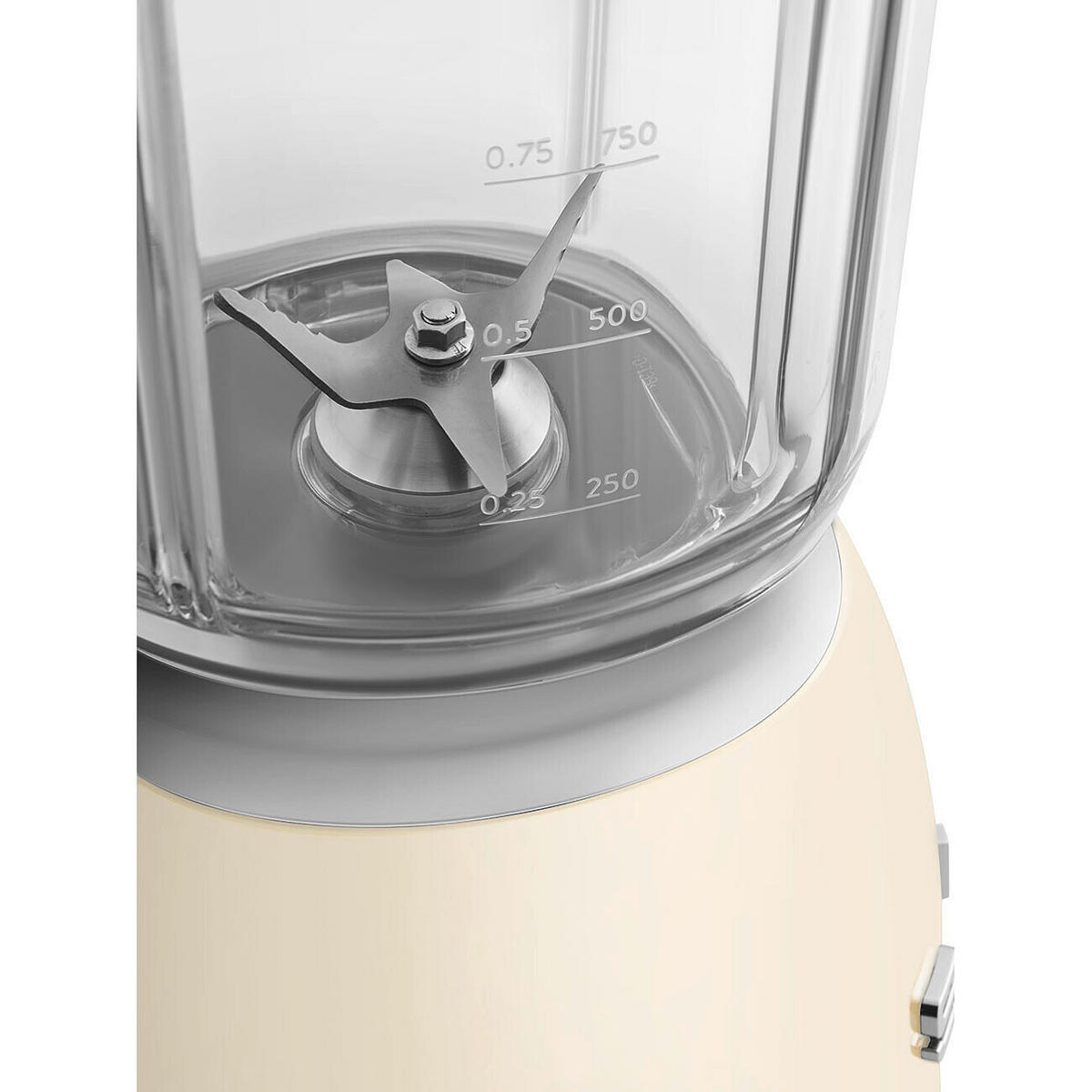 STANDMIXER  - Creme, Basics, Kunststoff/Metall (19.7/39.7/16.3cm) - SMEG