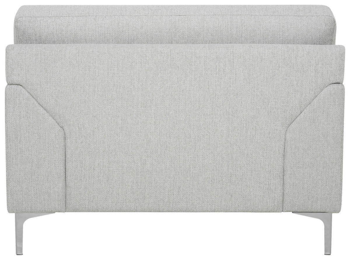 FÅTÖLJ i trä, textil beige  - beige/kromfärg, Klassisk, trä/textil (112/84/85cm) - Best Price