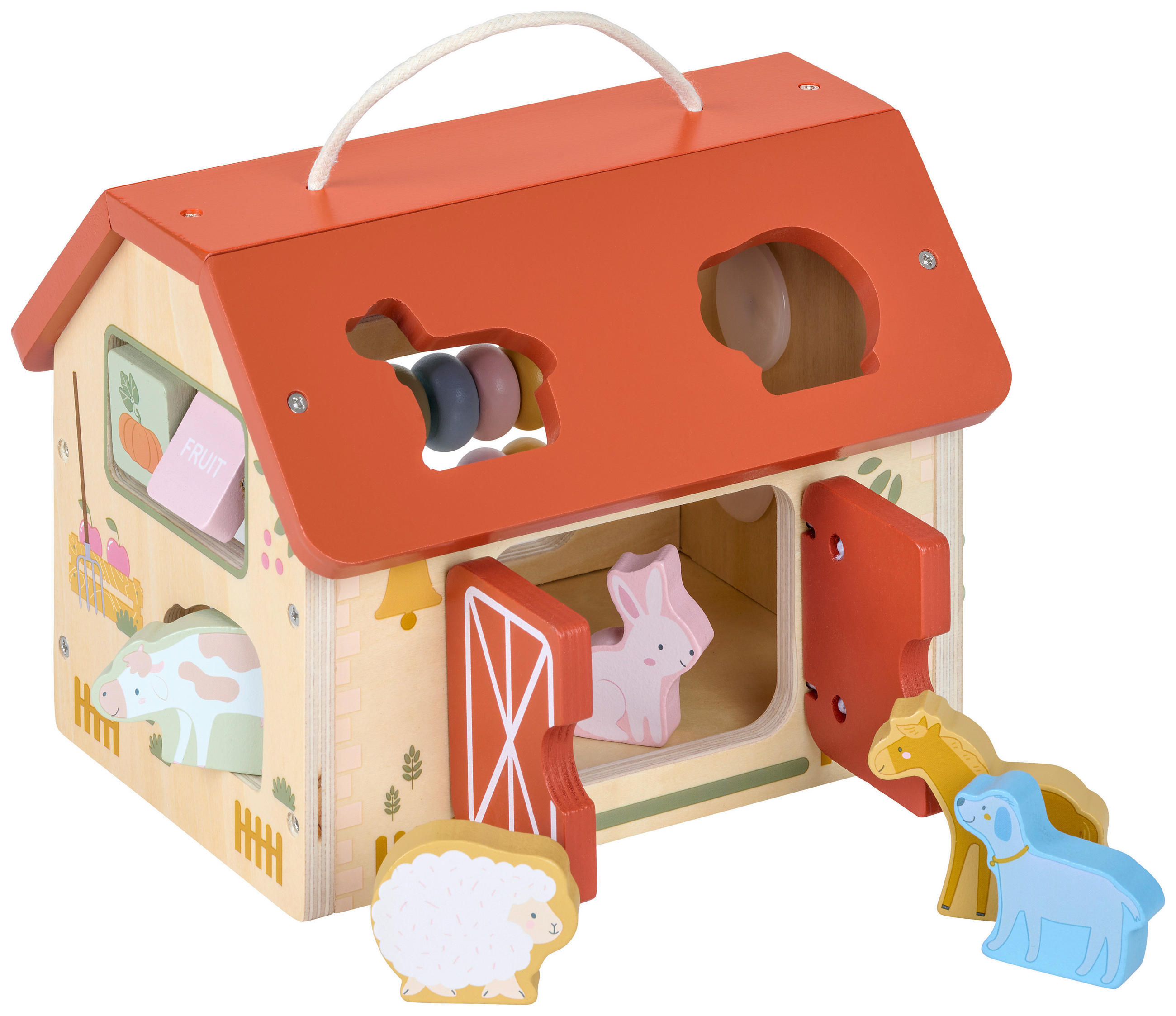 KINDERSPIELSET - Multicolor/Naturfarben, Basics, Holzwerkstoff/Textil - My Baby Lou