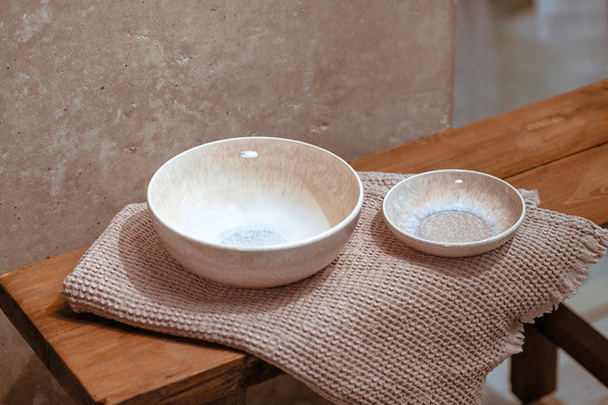 MÜSLISCHALE Perlemor sand  - Sandfarben, Trend, Keramik (17/6,5cm) - like.Villeroy & Boch
