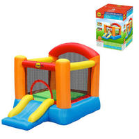 DEČJI TOBOGAN - žuta/plava, Osnovno, plastika (260/210/200cm)