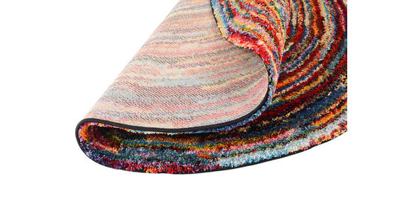 WEBTEPPICH 120 cm Sixteen round Multicolor - Multicolor, Trend, Textil (120cm) - Novel