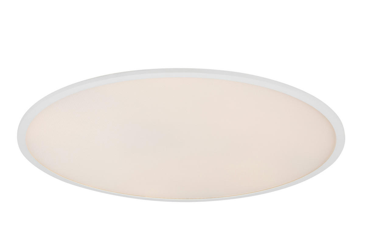 LED-DECKENLEUCHTE Meissa 80/5,2 cm  - Weiß, Basics, Kunststoff/Metall (80/5,2cm) - Novel