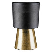 ÜBERTOPF  Nama  - Goldfarben/Schwarz, LIFESTYLE, Metall (17,5/29cm)