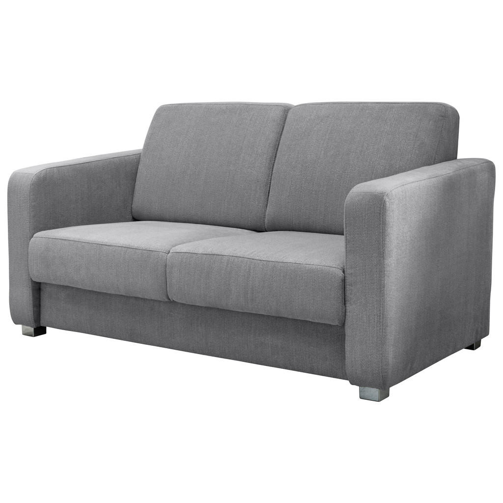 Thumbnail - Livetastic Schlafsofa Mia, Silber, Textil, Uni, 2-Sitzer, 159x88x87 cm, Made in EU, Stoffauswahl, Liegefunktion, einzeln...