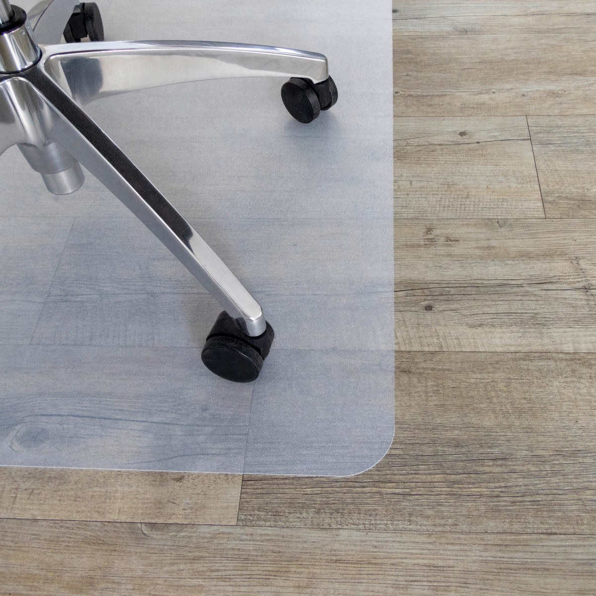 BODENSCHUTZMATTE - Transparent, MODERN, Kunststoff (150/0,10/116cm) - MID.YOU
