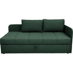 LIEGE  in Cord Grün  - Schwarz/Grün, Basics, Kunststoff/Textil (205/90/95cm) - Xora