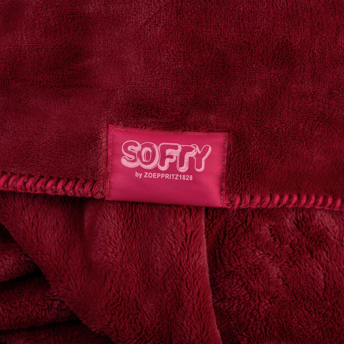 TAKARÓ 140/190 cm  - bordó, Basics, textil (140/190cm) - Zoeppritz